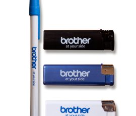 Сувенири Рекламни химикалка, запалки и USB памет Brother