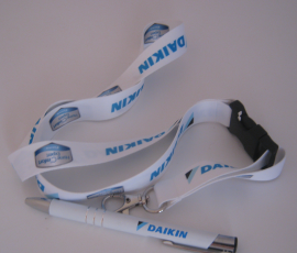 Рекламна връзка за бадж и химикалка Daikin